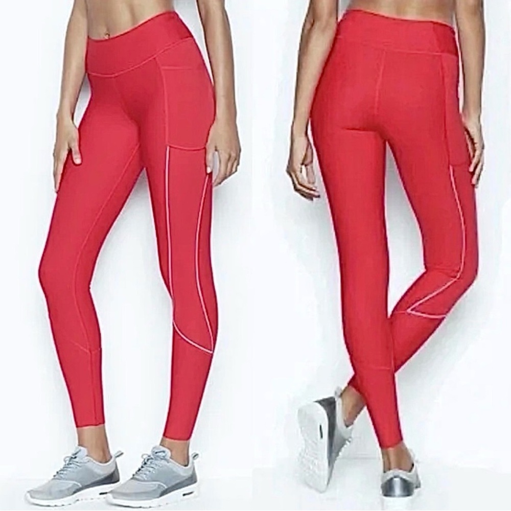 Victoria Sport red athletic leggings small 3/$40
